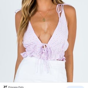 Princess Polly tie front top